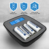 everActive professional USB-C Ni-MH battery charger NC-1000M v2