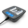 everActive professional USB-C Ni-MH battery charger NC-1000M v2
