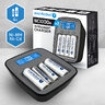 everActive professional USB-C Ni-MH battery charger NC-1000M v2