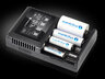 Charger for Li-Ion and Ni-MH rechargeable cylindrical batteries everActive UC-4000