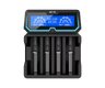 Chargeur pour batteries 3.7V/1.2V XTAR X4 microUSB pbank