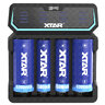 Charger for cylindrical batteries Li-ion 18650 Xtar D4