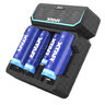 Charger for cylindrical batteries Li-ion 18650 Xtar D4
