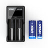 Charger for cylindrical batteries Li-ion/Ni-MH/Ni-CD 18650 Xtar VC2S
