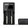 Charger for cylindrical batteries Li-ion/Ni-MH/Ni-CD 18650 Xtar VC2S