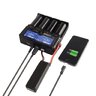 Charger for cylindrical Batteries Li-ion 18650 Xtar VP4 + Dragon