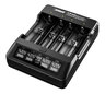 Charger for 18650 Xtar VP4C li-ion cylindrical batteries
