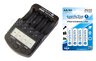 ładowarka everActive NC-1000 + 4 x R6/AA everActive 2600 ładowarka everActive NC-1000 + 4 x R6/AA everActive 2600