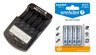 ładowarka everActive NC-1000 PLUS + 4 x R03/AAA everActive 800