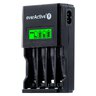 SET everActive NC-450 Black Edition Ni-MH Battery Charger + 4x everActive R6/AA Ni-MH 2000 mAh Rechargeable Batteries