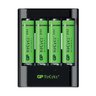 GP Charger U421 + 4 x AA/R6 ReCyko + 2700 Series 2600mAh + WA22