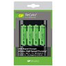 GP Charger U421 + 4 x AA/R6 ReCyko + 2700 Series 2600mAh + WA22