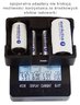 KIT everActive NC-3000 Ni-MH battery charger + 4x R03 / AAA Panasonic Eneloop 800mAh rechargeable batteries