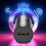 everActive CC-15QC Car Charger with QC3.0 USB Socket 18W + USB-C Cable 1m