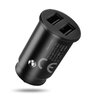Car charger everActive CC-25C two USB sockets 12W + USB-C cable 1m
