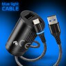 Car charger everActive CC-25C two USB sockets 12W + USB-C cable 1m