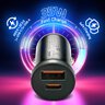 everActive CC-30Q Car Charger with USB QC3.0 and USB-C PD 35W everActive CC-30Q Car Charger with USB QC3.0 and USB-C PD 35W