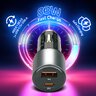 everActive CC-60Q Car Charger with USB QC3.0 and USB-C PD 83W