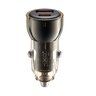 XO Car Charger with USB Socket, USB-C PD CC60 60W