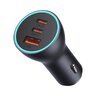 Autoladegerät mit 1xUSB 2xUSB-C-Buchse Baseus 65W CGJP010013