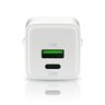 everActive GaN SC-330Q wall charger with USB QC3.0 and USB-C PD 20W socket