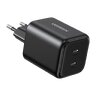 Сетевое зарядное устройство для телефона / смартфона UGREEN 45W 2x USB-C X526 65058 Сетевое зарядное устройство для телефона / смартфона UGREEN 45W 2x USB-C X526 65058