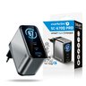 everActive GaN LCD SC-670Q PRO Netzladegerät mit USB-Anschluss und 2x USB-C PD PPS QC4+ 67W everActive GaN LCD SC-670Q PRO Netzladegerät mit USB-Anschluss und 2x USB-C PD PPS QC4+ 67W