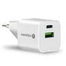 everActive GaN SC-390Q wall charger with USB QC3.0 and USB-C PD PPS 30W socket