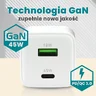 everActive GaN SC-450Q wall charger with USB socket and USB-C PD PPS QC4+ 45W