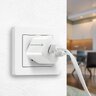 everActive GaN SC-450Q wall charger with USB socket and USB-C PD PPS QC4+ 45W