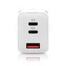 everActive GaN SC-650Q wall charger with USB port and 2x USB-C PD PPS QC4+ 65W