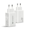 everActive GaN SC-655Q wall charger with USB socket and 2x USB-C PD PPS QC4+ 65W