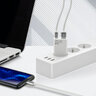 everActive GaN SUPER SLIM SC-380Q wall charger with USB QC3.0 and USB-C PD 30W socket