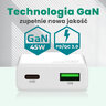 everActive GaN SUPER SLIM SC-460Q wall charger with USB QC3.0 and USB-C PD 45W socket everActive GaN SUPER SLIM SC-460Q wall charger with USB QC3.0 and USB-C PD 45W socket