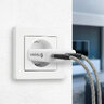 everActive GaN SUPER SLIM SC-460Q wall charger with USB QC3.0 and USB-C PD 45W socket everActive GaN SUPER SLIM SC-460Q wall charger with USB QC3.0 and USB-C PD 45W socket