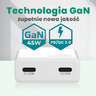 everActive GaN SUPER SLIM SC-465Q wall charger with two USB-C PD 45W ports everActive GaN SUPER SLIM SC-465Q wall charger with two USB-C PD 45W ports