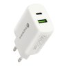 everActive SC-370Q wall charger with USB QC3.0 and USB-C PD PPS 25W socket