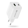 everActive GaN SC-450Q wall charger with USB socket and USB-C PD PPS QC4+ 45W