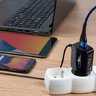 eXtreme Power Charger with USB type-C cable and USB 3, 1A NTC31CU