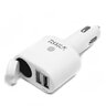 ładowarka USB samochodowa Roxa 2 gniazda USB 2.1A + 1A z gniazdem zapalniczki