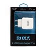ładowarka USB sieciowa Roxa z dwoma gniazdami USB 2.1A + 1A (ROZPAKOWANA)