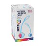 LED desk lamp 7W Platinet PDL20BL with colour changing base (blue)