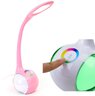 LED desk lamp 7W Platinet PDL20P with color-changing base (pink)