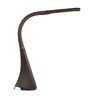 7W Platinet PDLU2BR LED desk lamp with clock and thermometer