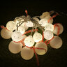 Snowman lights BAT modee 1,35m WARM 10LED ML-C1015