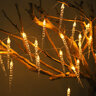 Icicle lights BAT modee 2,85m WARM 20LED ML-C2013