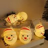 Snowman Lights BAT Modee 1.2m 10LED Warm Color ML-C3027