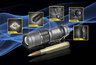 SET everActive FL-180 "Bullet" handheld LED flashlight + 4 x AA / LR6 ITSON ITSPREMIUM