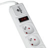 DPM protective strip with circuit breaker - 5 sockets 5M white