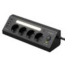 MORRE M411 power strip – 4 AC sockets, 2xUSB-C 15W, 2xUSB-A 12W, 2m